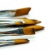 Flat square tip brush
