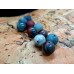 Heliotrope beads