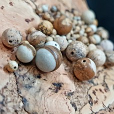 Picture jasper beads