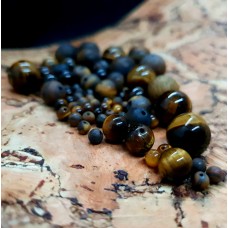 Tiger's eye beads