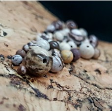 Zebra jasper beads